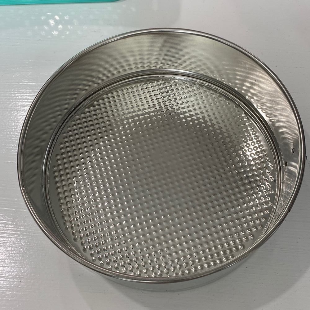 10” Springform Silver Tone Pan